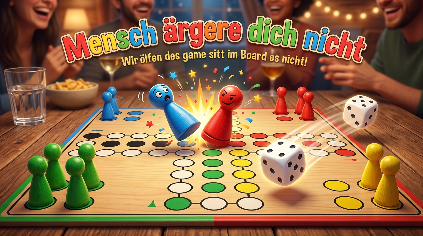 Mensch ärgere dich nicht Cover